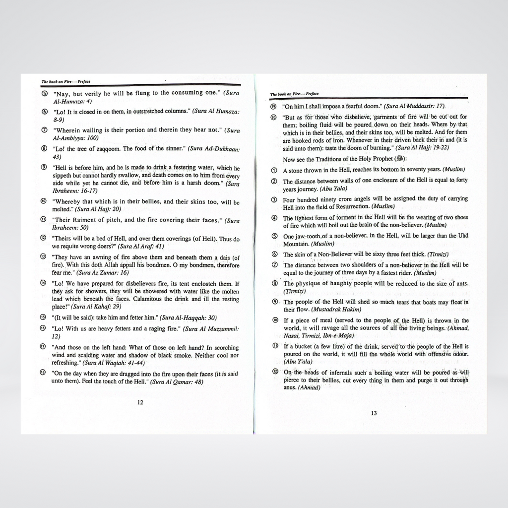 The Book on the Fire | Jahannam Guide | Muhammad Iqbal Kelani