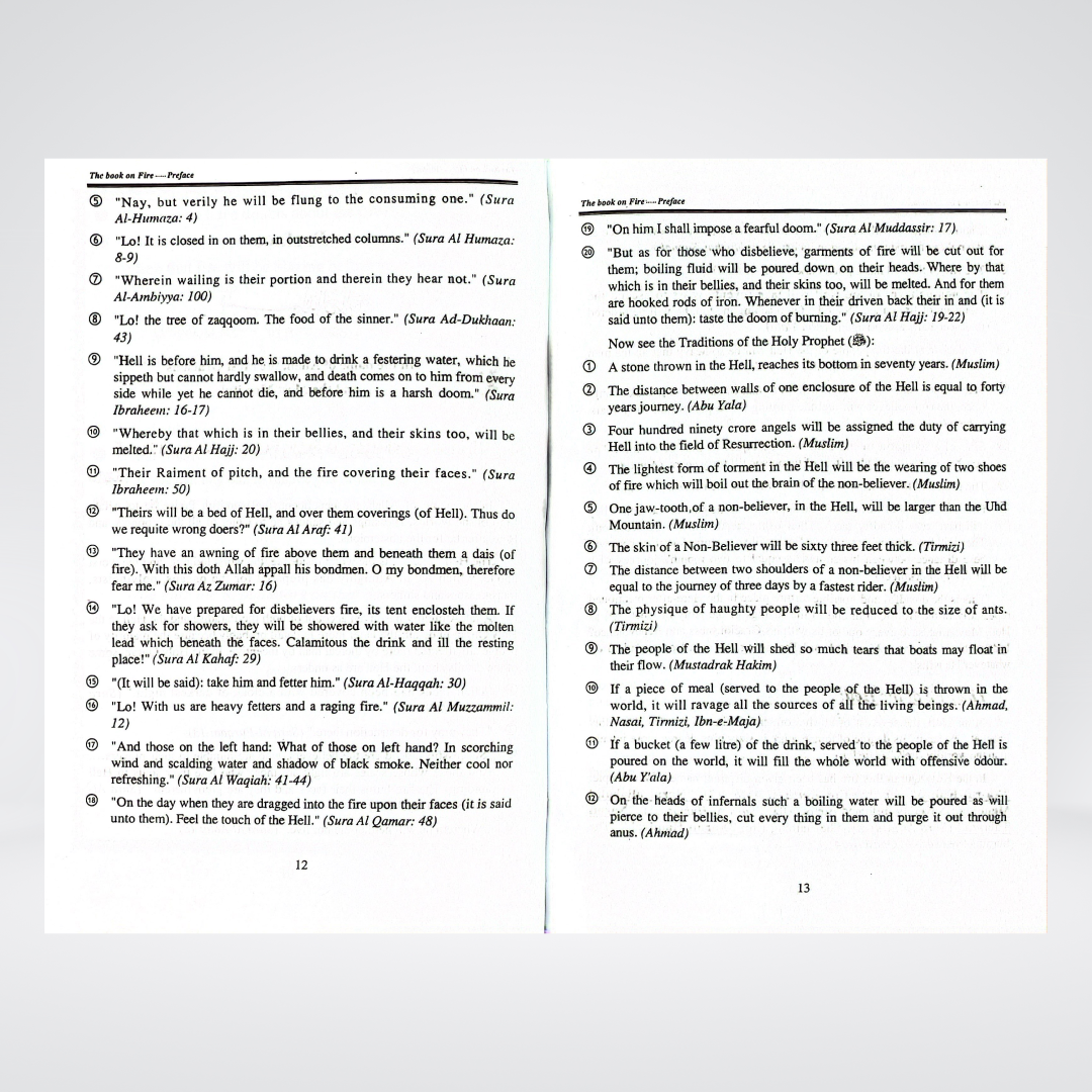The Book on the Fire | Jahannam Guide | Muhammad Iqbal Kelani