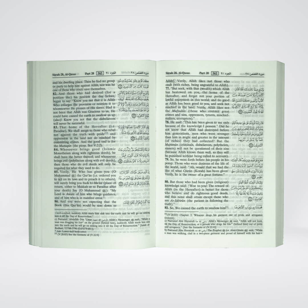 The Noble Quran Soft Cover | Arabic-English