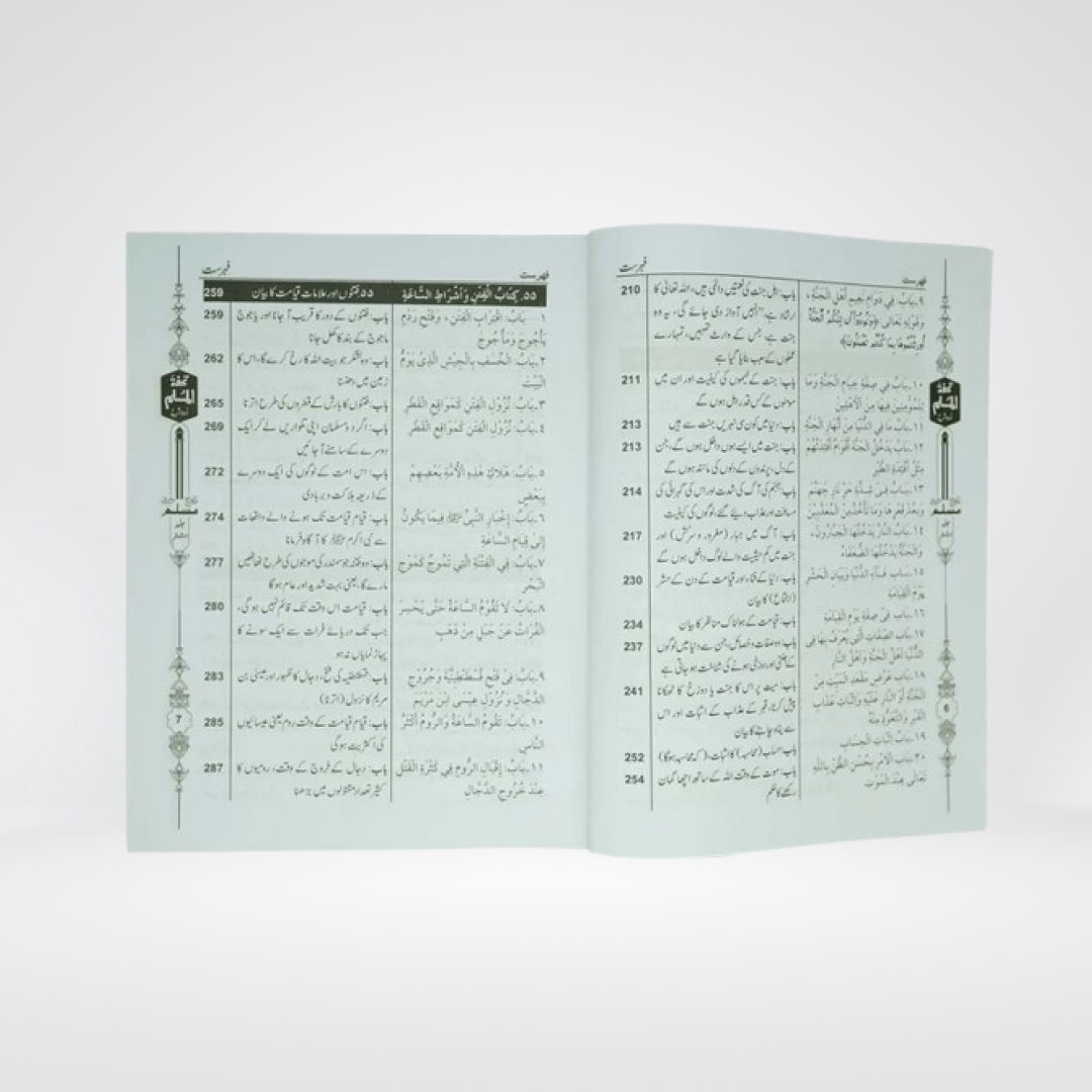 Tohfa tul Muslim (Sharah Sahih Muslim - 8 Volume Set)