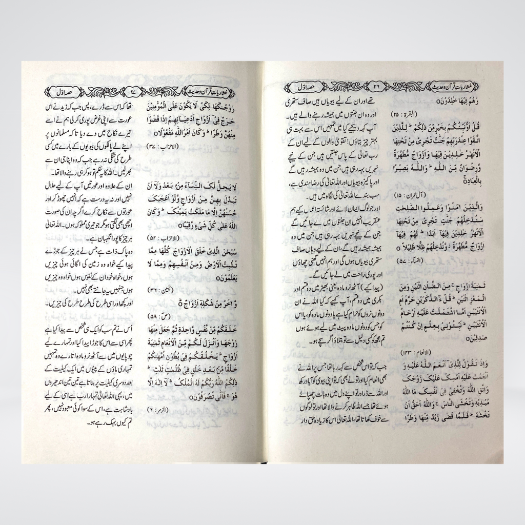 Ushariat Quran o Hadith Urdu | Tenfold Mentions