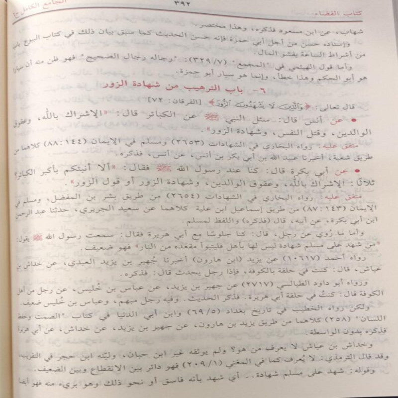 Al-Jamiul Kamil fee Al-Hadith As-Sahih Al-Shamil (12 Vol Set)- Arabic