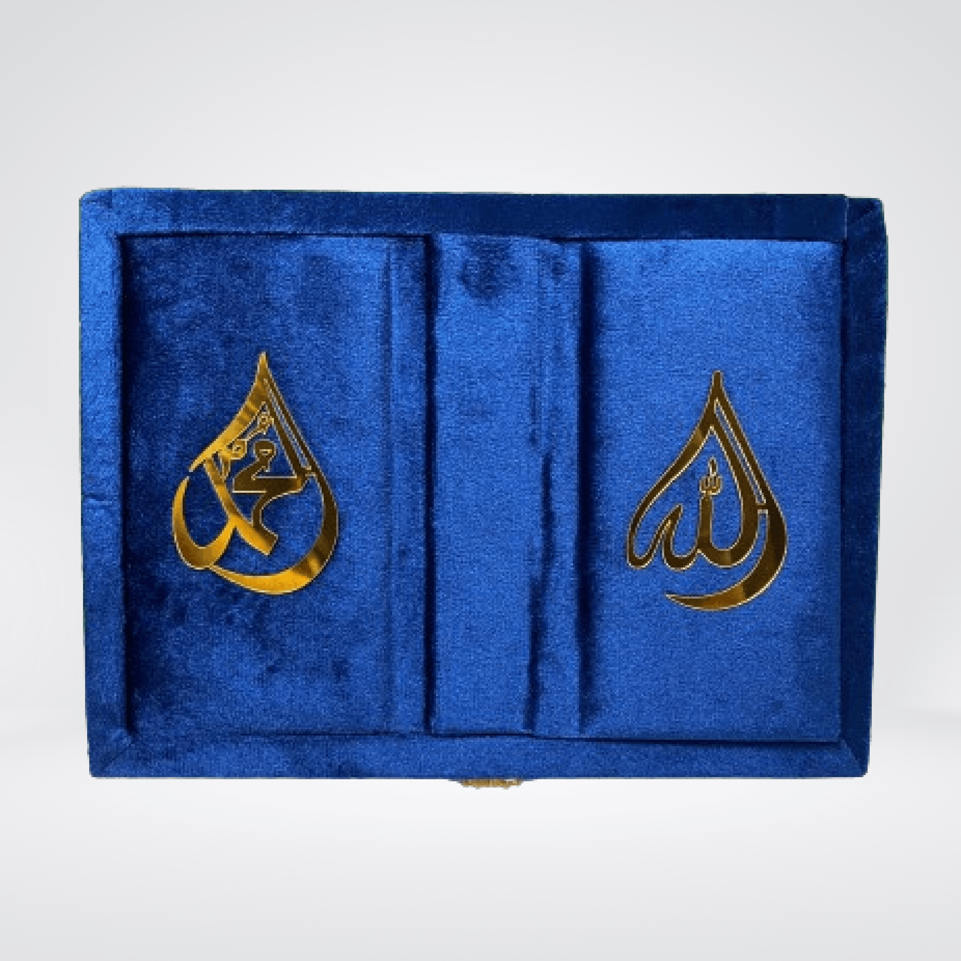 Velvet Quran with Rehl Box Gift Edition | Color Coded