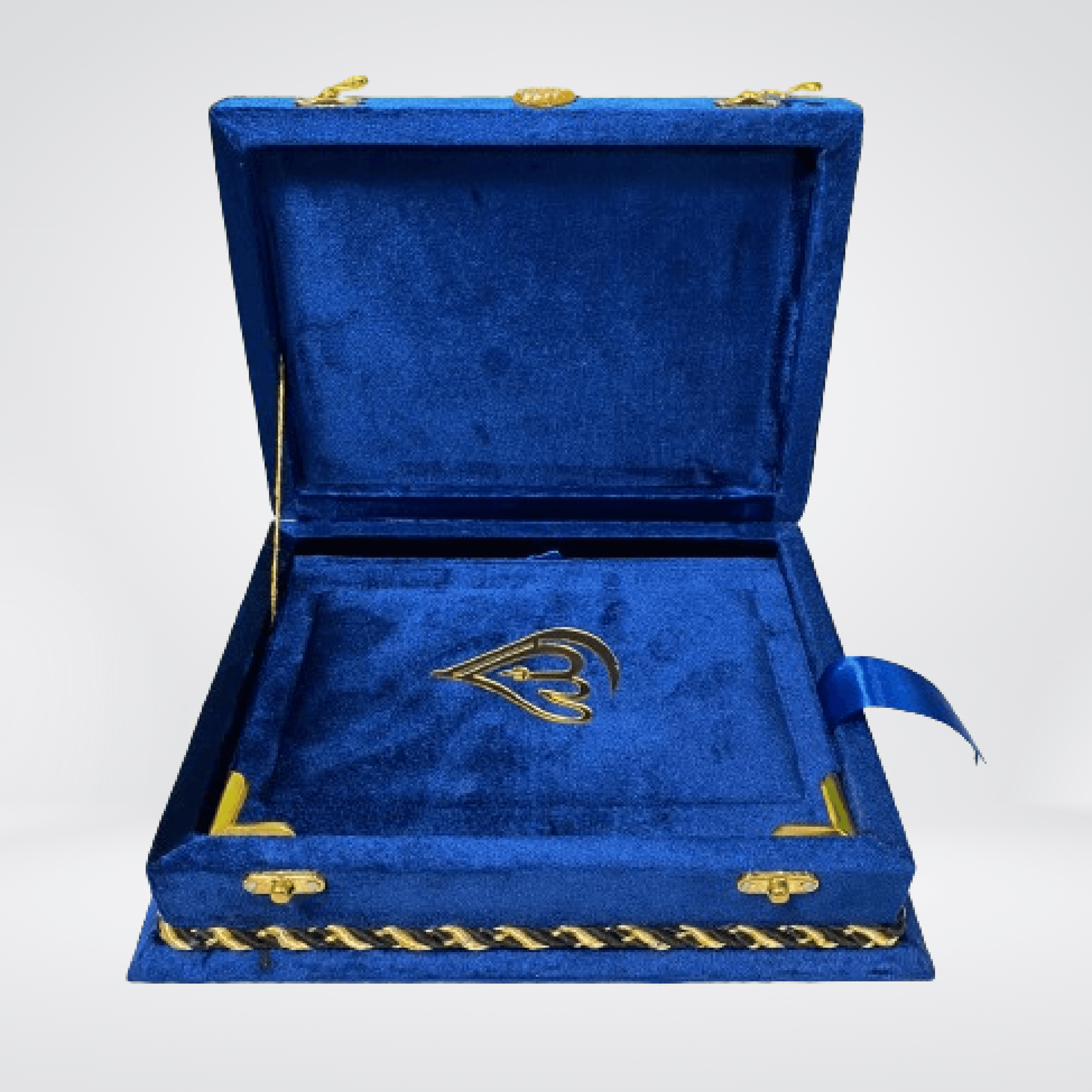 Velvet Quran with Rehl Box Gift Edition | Color Coded