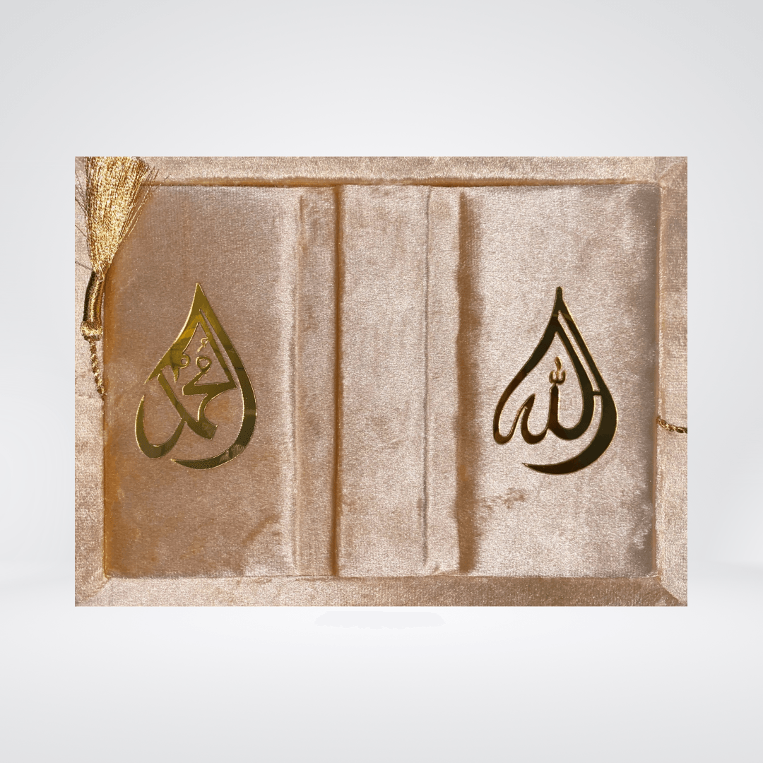 Velvet Quran with Rehl Box Gift Edition | Color Coded